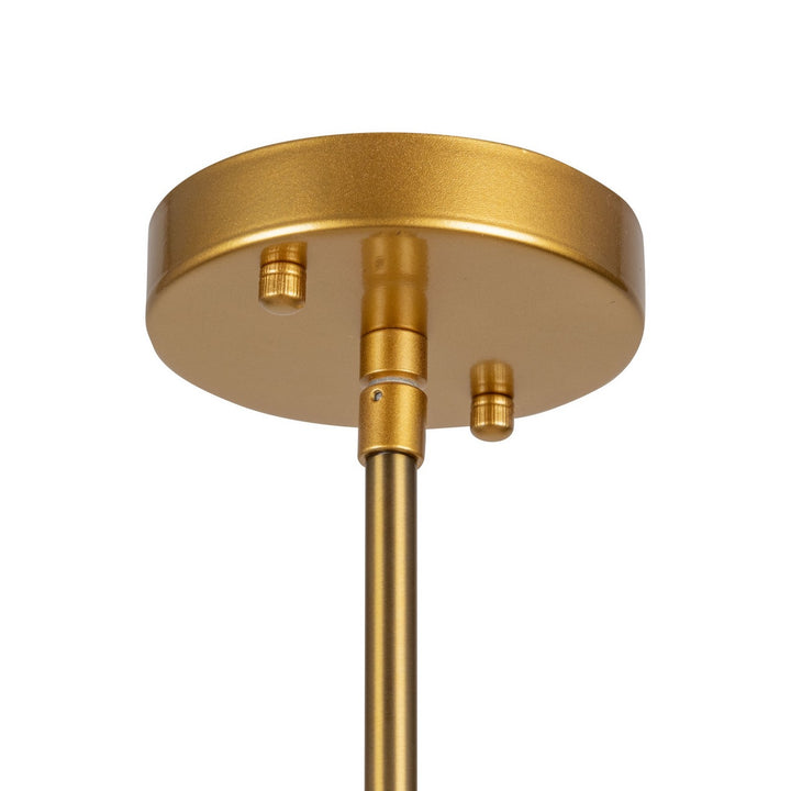 Artcraft Canada - SC13364BR - Four Light Pendant - Pullman - Brass