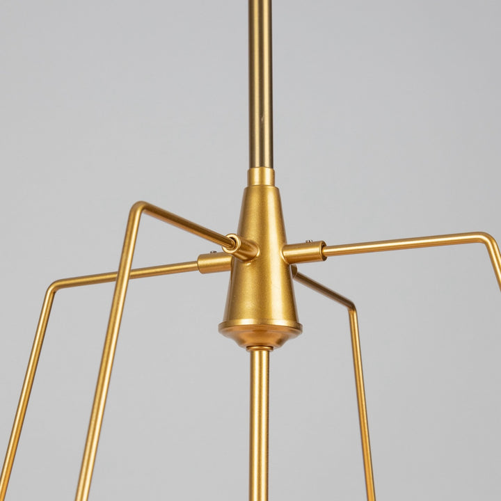 Artcraft Canada - SC13364BR - Four Light Pendant - Pullman - Brass
