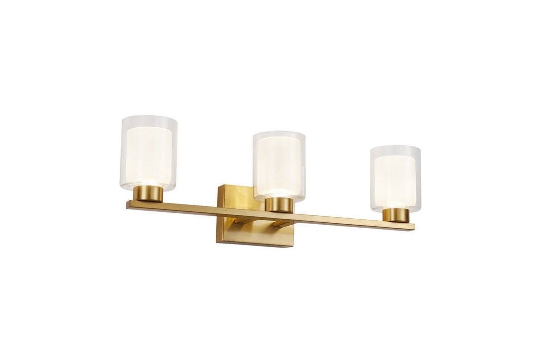 Artcraft Canada - AC7393BR - LED Bathroom Vanity - Saville - Brass
