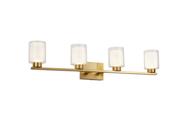 Artcraft Canada - AC7394BR - LED Bathroom Vanity - Saville - Brass