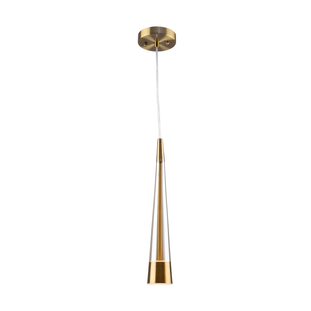 Artcraft Canada - AC6821BR - LED Pendant - Sunnyvale - Brass