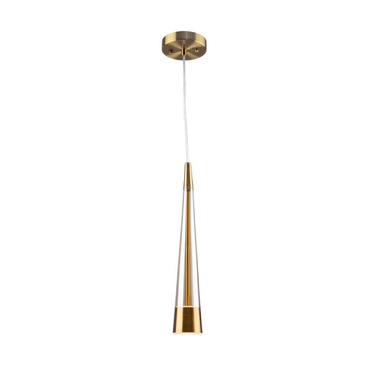 Artcraft Canada - AC6821BR - LED Pendant - Sunnyvale - Brass