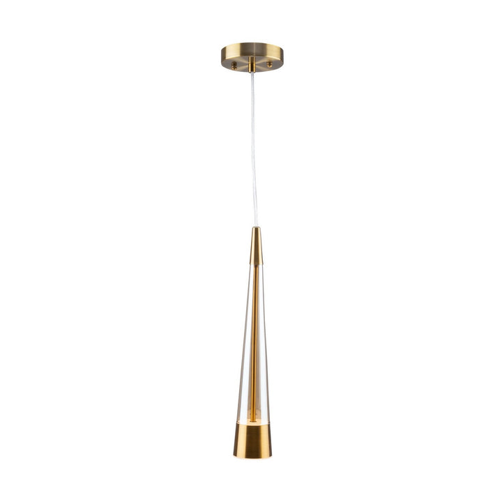 Artcraft Canada - AC6821BR - LED Pendant - Sunnyvale - Brass