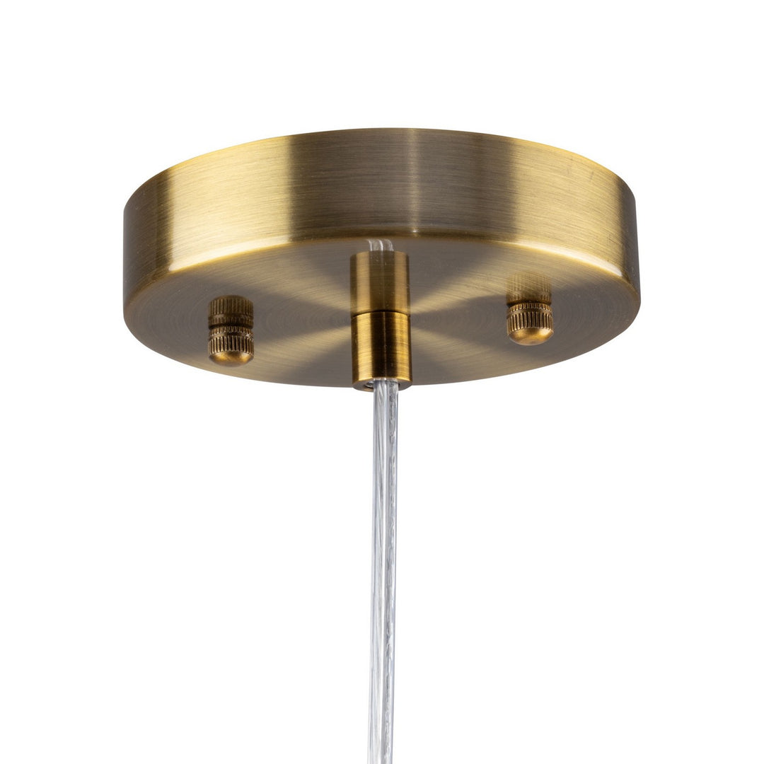 Artcraft Canada - AC6821BR - LED Pendant - Sunnyvale - Brass