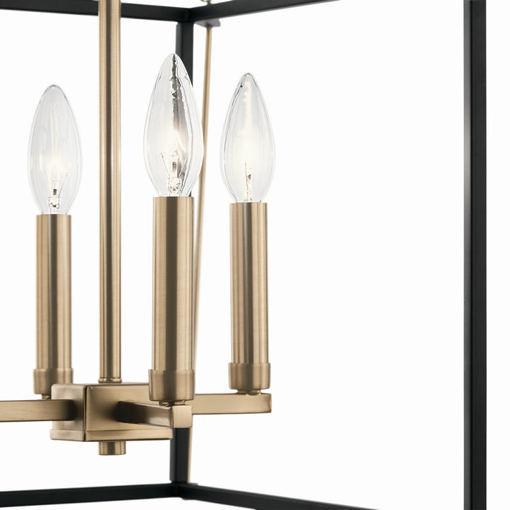 Kichler Canada - 52626CPZ - Four Light Foyer Pendant - Eisley - Champagne Bronze