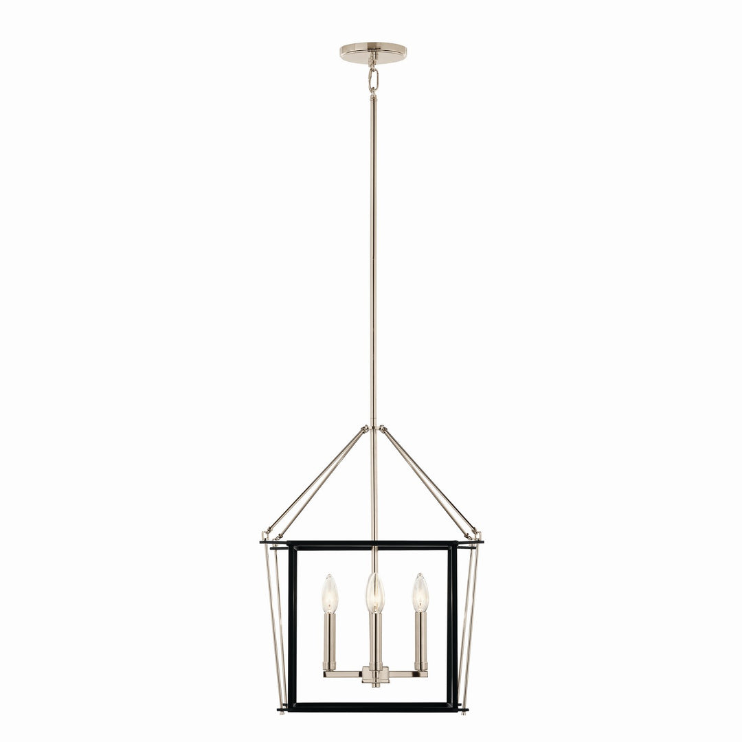 Kichler Canada - 52626PN - Four Light Foyer Pendant - Eisley - Polished Nickel