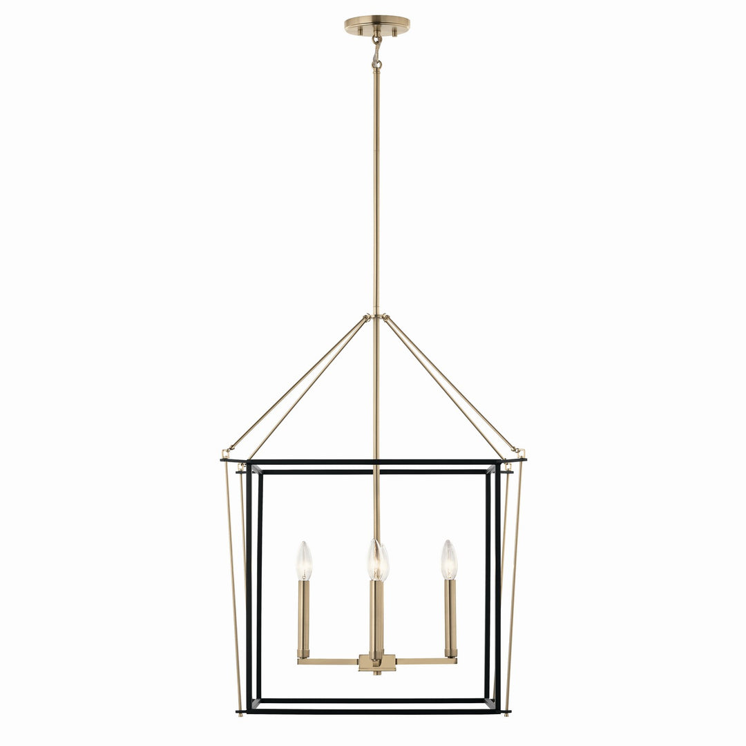 Kichler Canada - 52627CPZ - Four Light Foyer Pendant - Eisley - Champagne Bronze