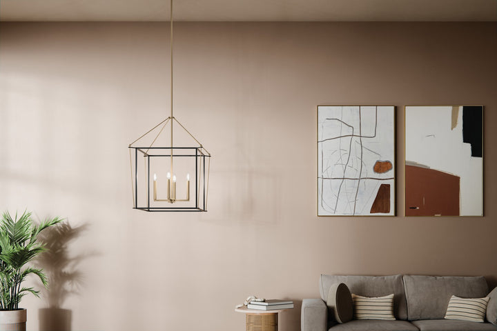 Kichler Canada - 52627CPZ - Four Light Foyer Pendant - Eisley - Champagne Bronze