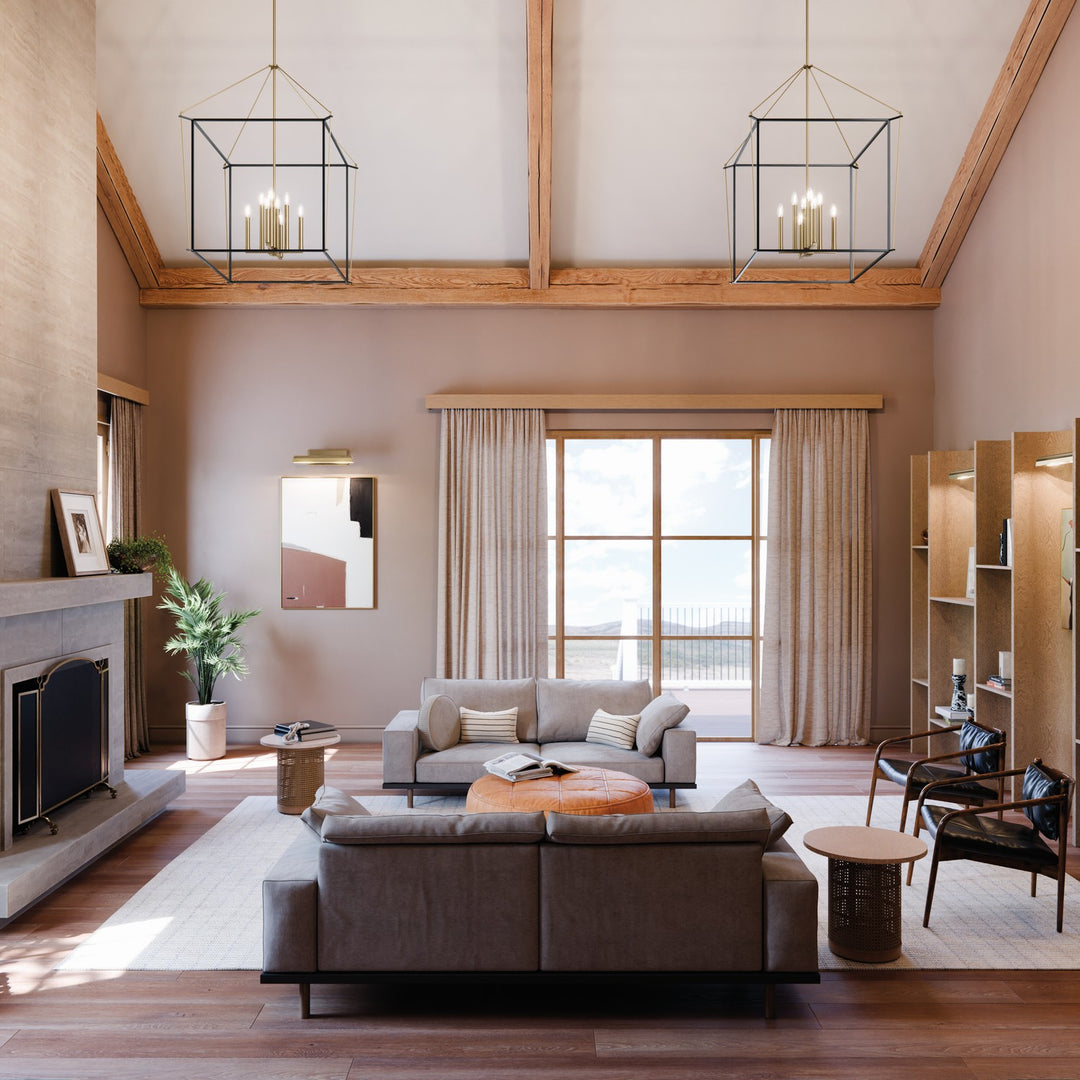 Kichler Canada - 52628CPZ - Eight Light Foyer Pendant - Eisley - Champagne Bronze