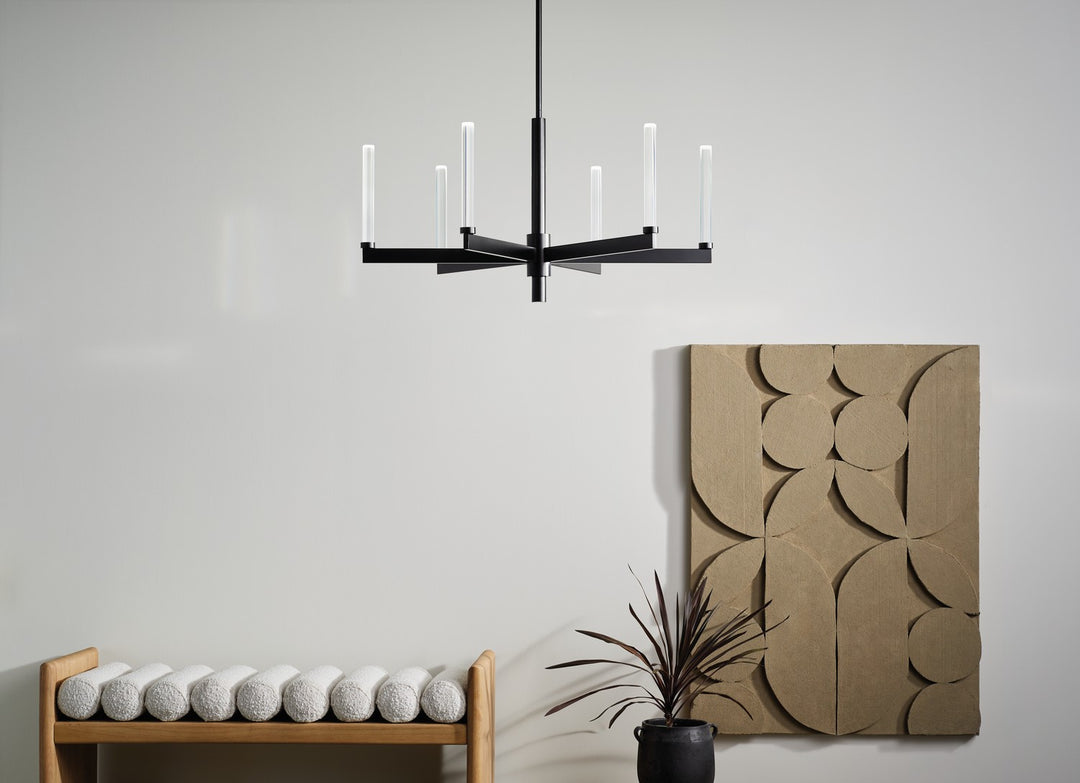 Kichler Canada - 52667BK - LED Chandelier - Sycara - Black
