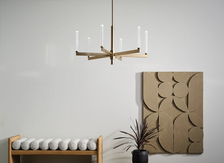 Kichler Canada - 52667CPZ - LED Chandelier - Sycara - Champagne Bronze