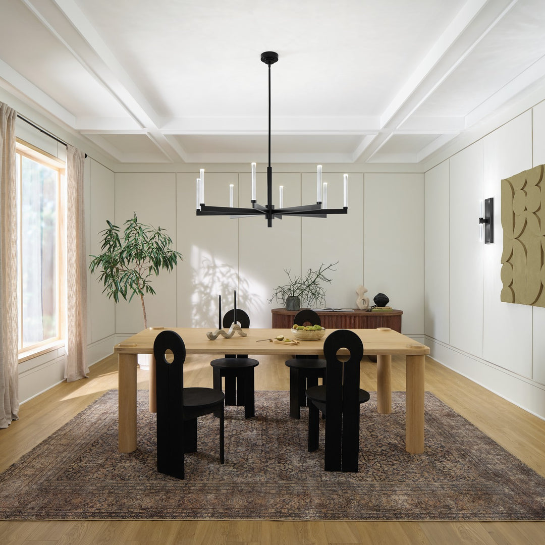 Kichler Canada - 52668BK - LED Chandelier - Sycara - Black
