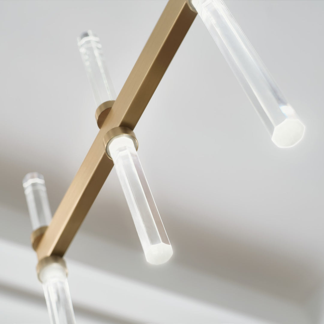 Kichler Canada - 52670CPZ - LED Linear Chandelier - Sycara - Champagne Bronze