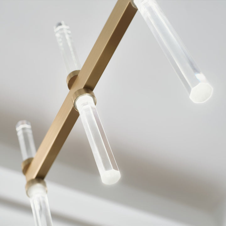 Kichler Canada - 52670CPZ - LED Linear Chandelier - Sycara - Champagne Bronze