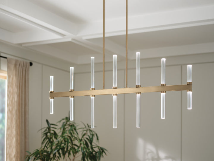 Kichler Canada - 52670CPZ - LED Linear Chandelier - Sycara - Champagne Bronze