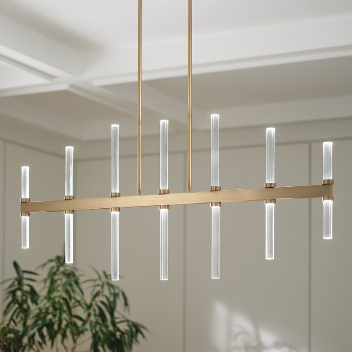 Kichler Canada - 52670CPZ - LED Linear Chandelier - Sycara - Champagne Bronze
