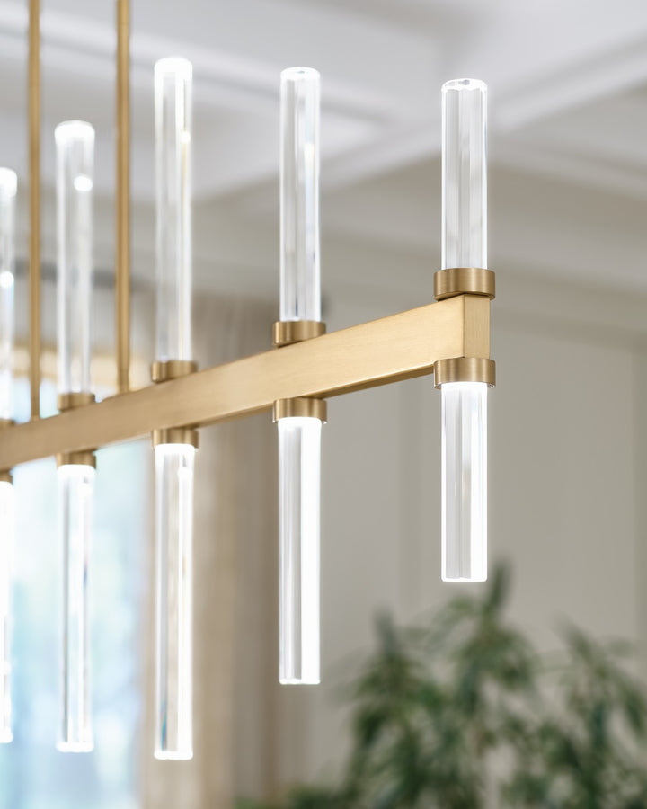 Kichler Canada - 52670CPZ - LED Linear Chandelier - Sycara - Champagne Bronze