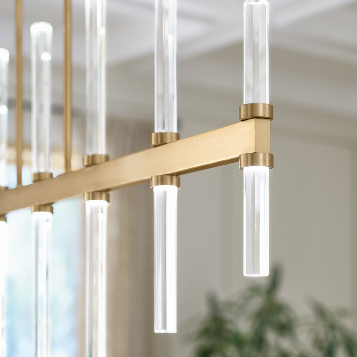 Kichler Canada - 52670CPZ - LED Linear Chandelier - Sycara - Champagne Bronze