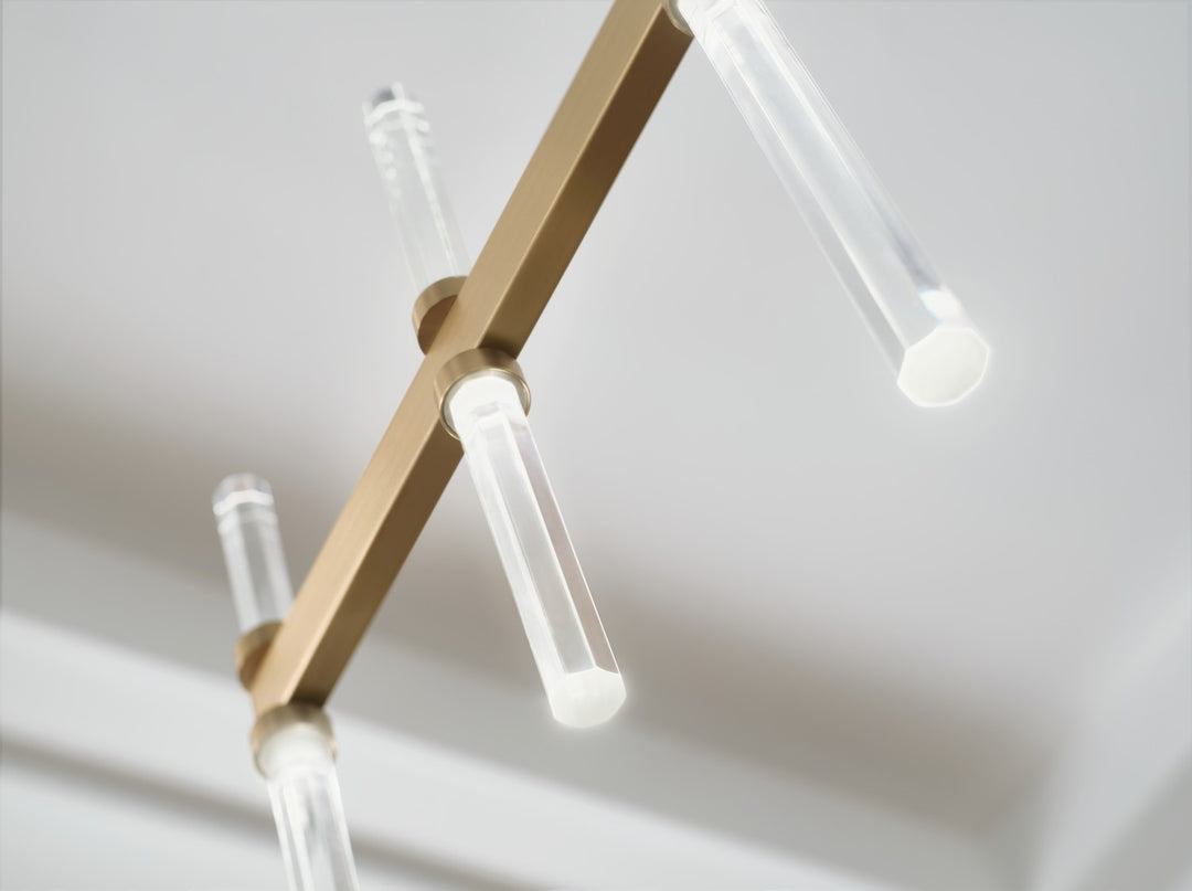 Kichler Canada - 52670CPZ - LED Linear Chandelier - Sycara - Champagne Bronze