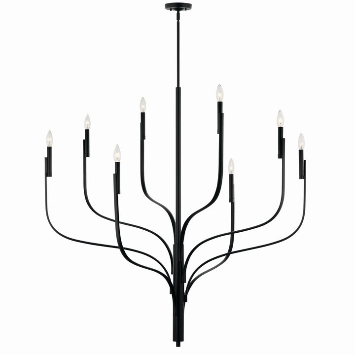 Kichler Canada - 52675BK - Eight Light Chandelier - Livadia - Black