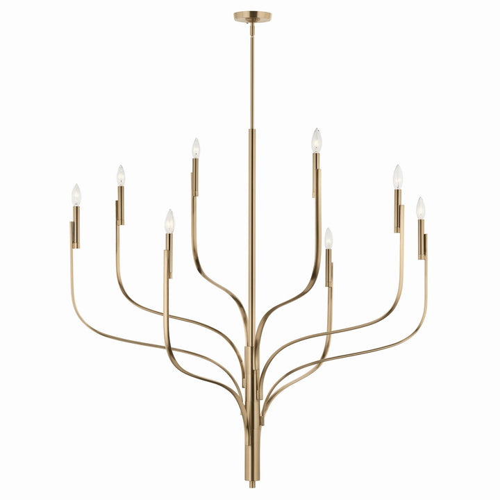 Kichler Canada - 52675CPZ - Eight Light Chandelier - Livadia - Champagne Bronze