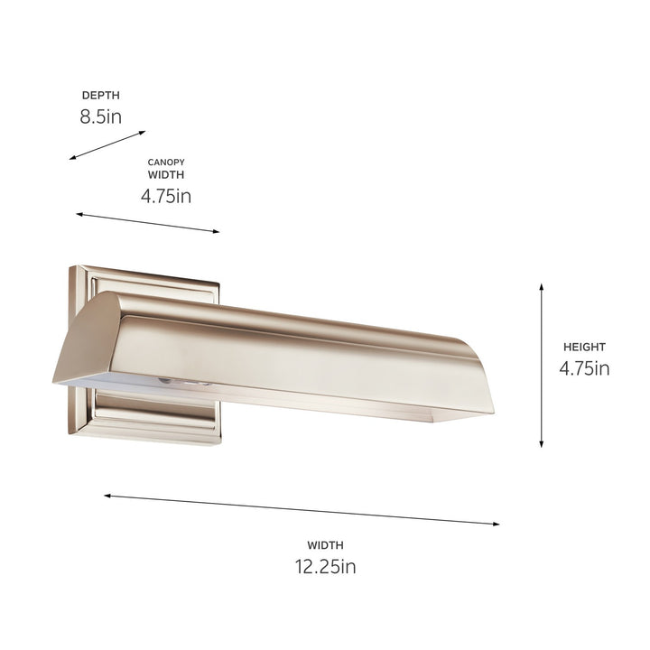 Kichler Canada - 52684PN - LED Picture Light - Carston - Polished Nickel