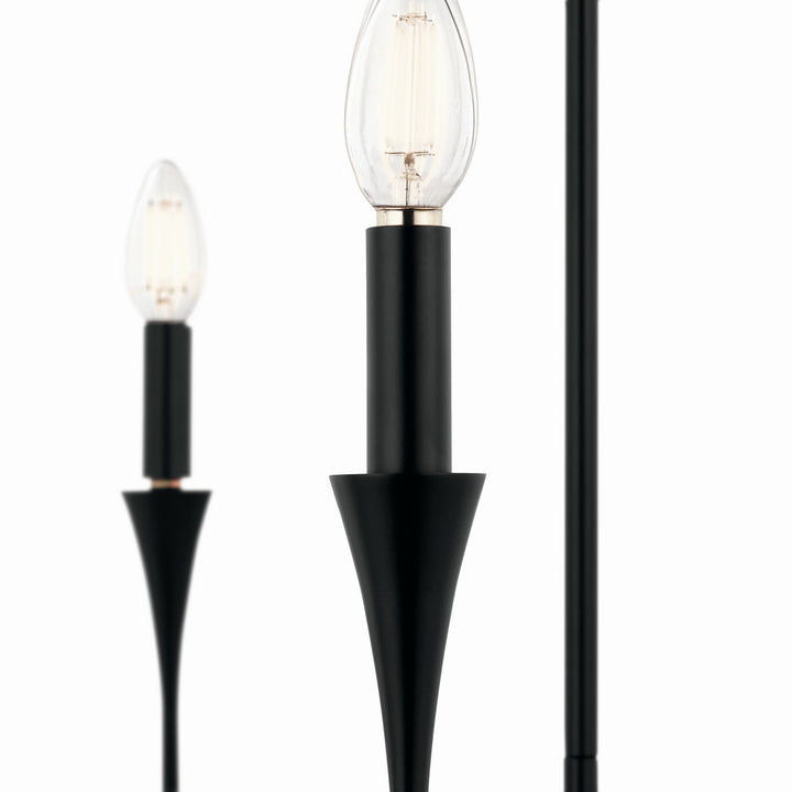 Kichler Canada - 52689BK - Five Light Chandelier - Alvaro - Black