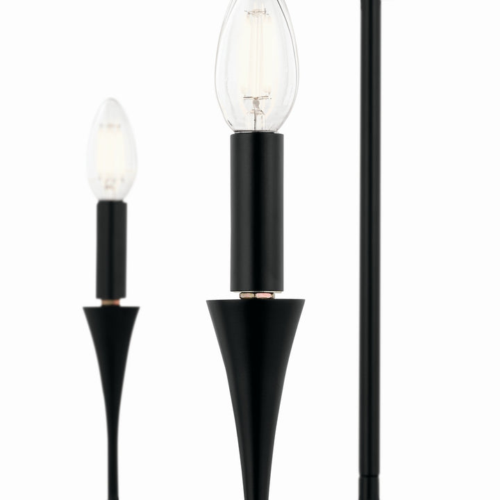 Kichler Canada - 52689BK - Five Light Chandelier - Alvaro - Black