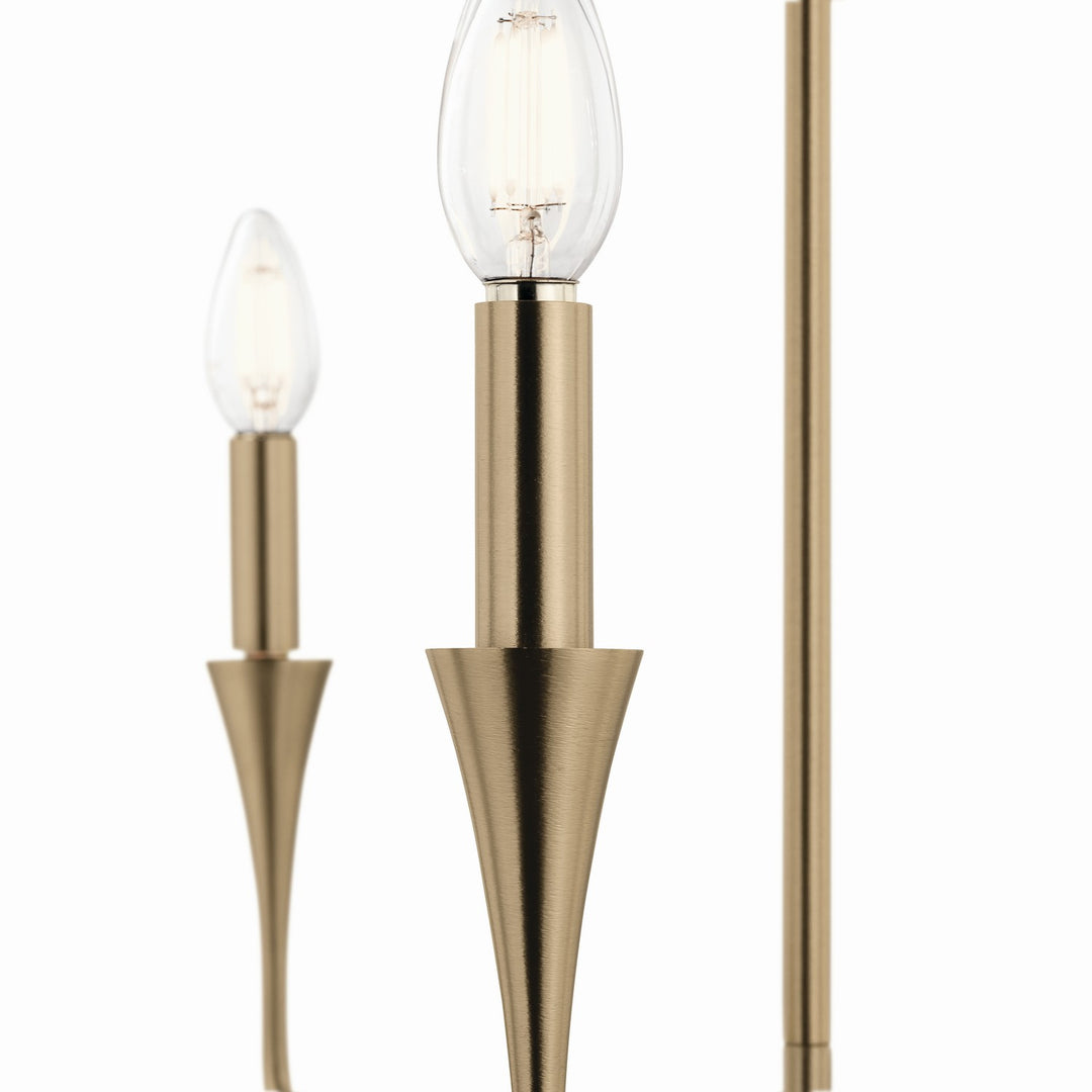 Kichler Canada - 52689CPZ - Five Light Chandelier - Alvaro - Champagne Bronze