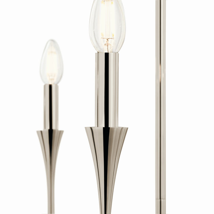 Kichler Canada - 52689PN - Five Light Chandelier - Alvaro - Polished Nickel