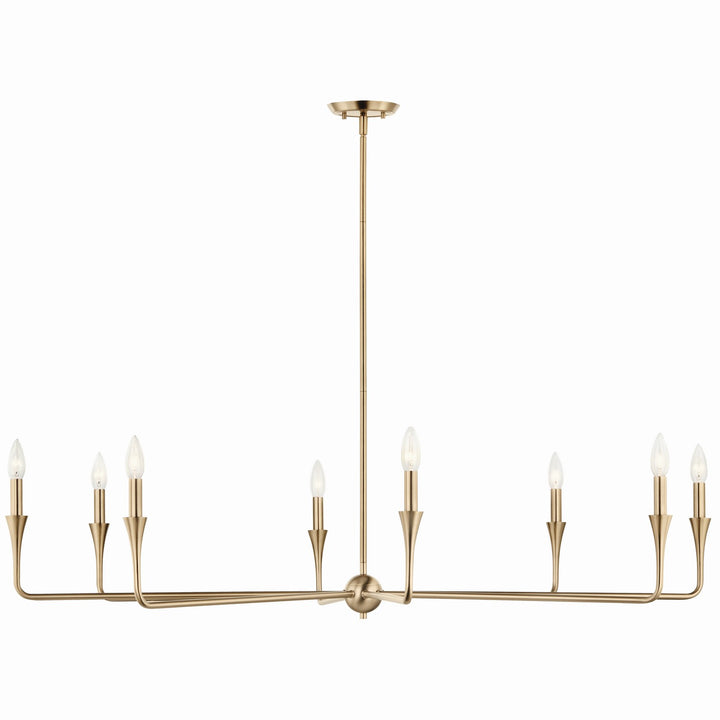 Kichler Canada - 52691CPZ - Eight Light Chandelier - Alvaro - Champagne Bronze