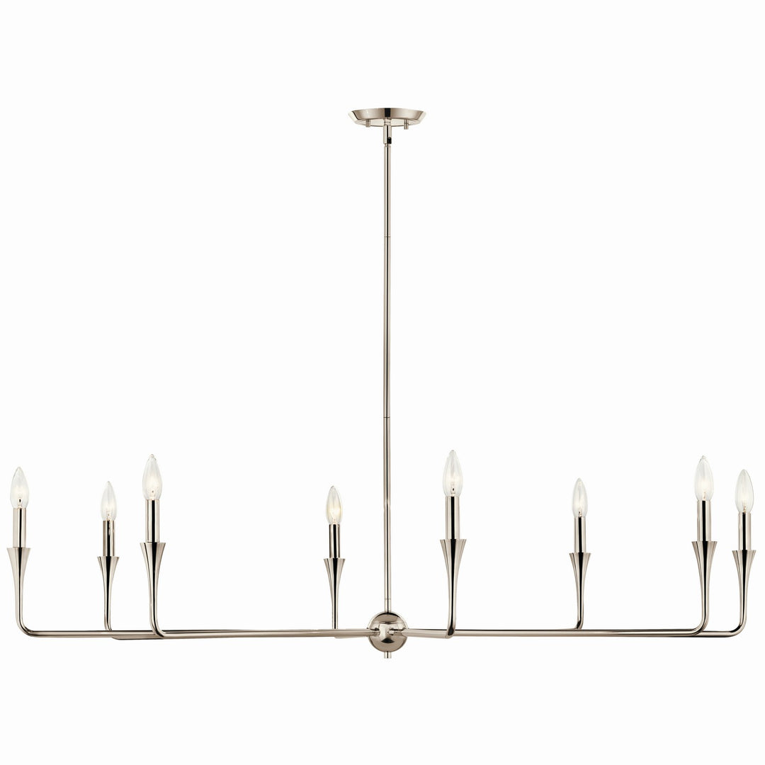 Kichler Canada - 52691PN - Eight Light Chandelier - Alvaro - Polished Nickel