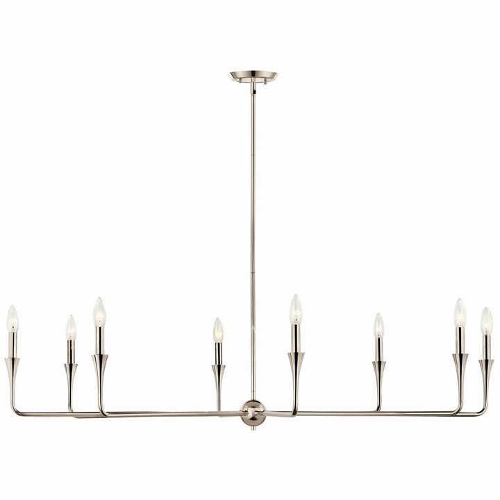 Kichler Canada - 52691PN - Eight Light Chandelier - Alvaro - Polished Nickel