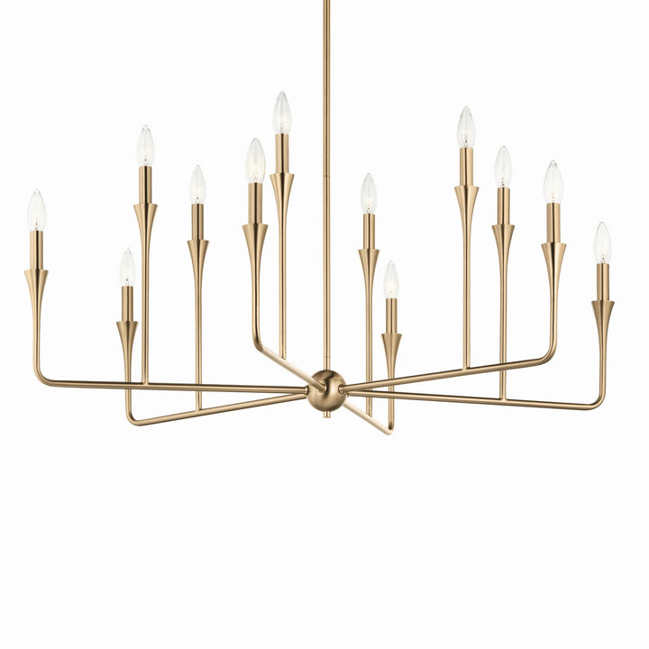 Kichler Canada - 52692CPZ - 12 Light Chandelier - Alvaro - Champagne Bronze