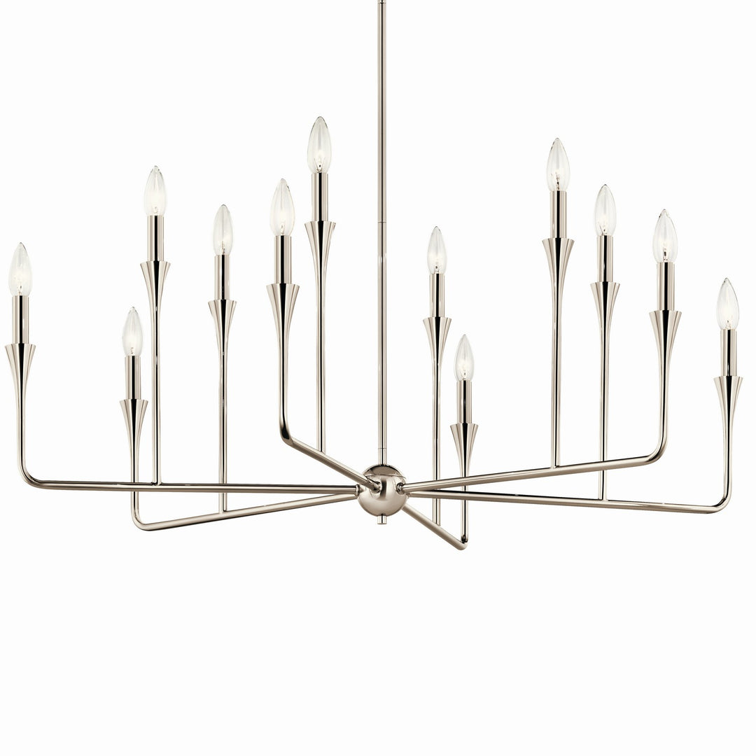 Kichler Canada - 52692PN - 12 Light Chandelier - Alvaro - Polished Nickel