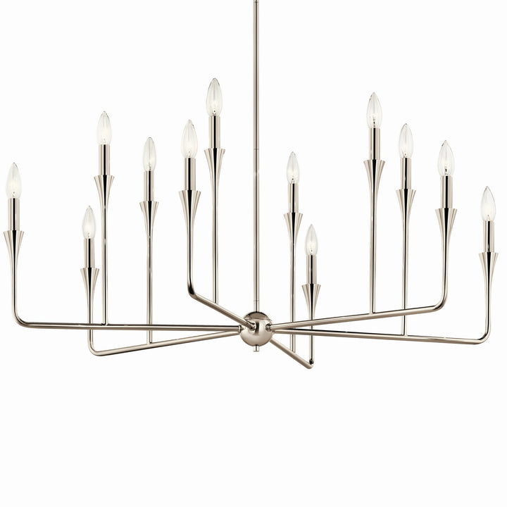 Kichler Canada - 52692PN - 12 Light Chandelier - Alvaro - Polished Nickel