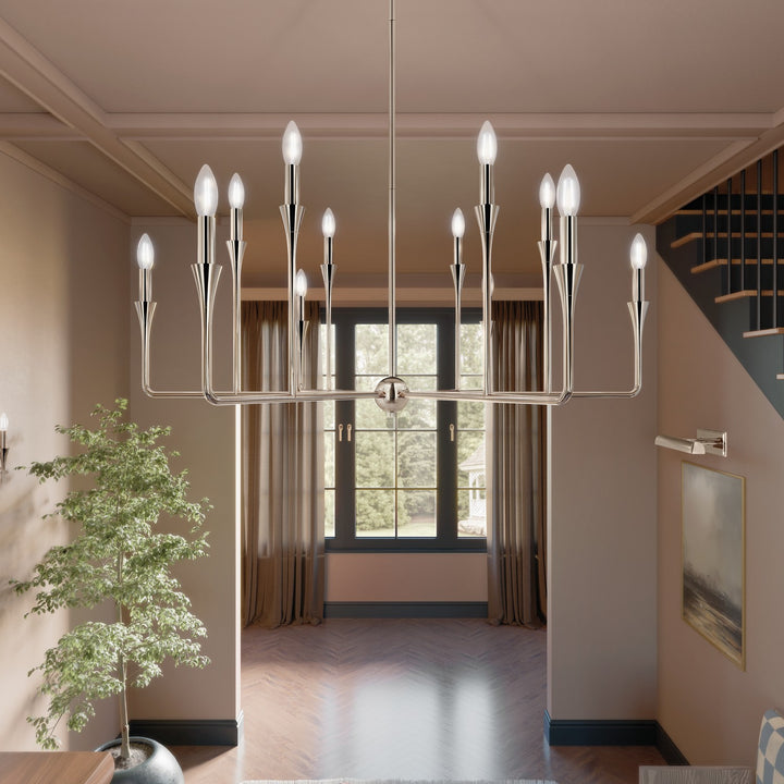 Kichler Canada - 52692PN - 12 Light Chandelier - Alvaro - Polished Nickel