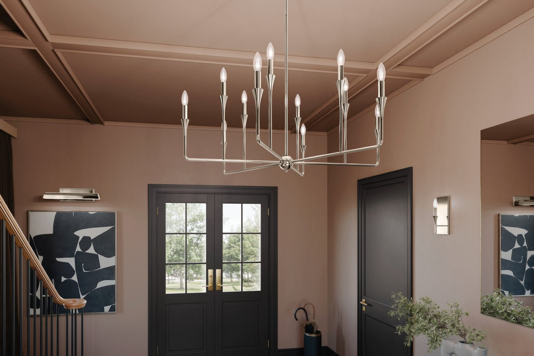 Kichler Canada - 52692PN - 12 Light Chandelier - Alvaro - Polished Nickel