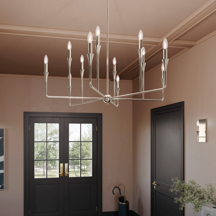 Kichler Canada - 52692PN - 12 Light Chandelier - Alvaro - Polished Nickel