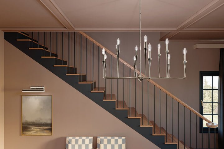 Kichler Canada - 52692PN - 12 Light Chandelier - Alvaro - Polished Nickel