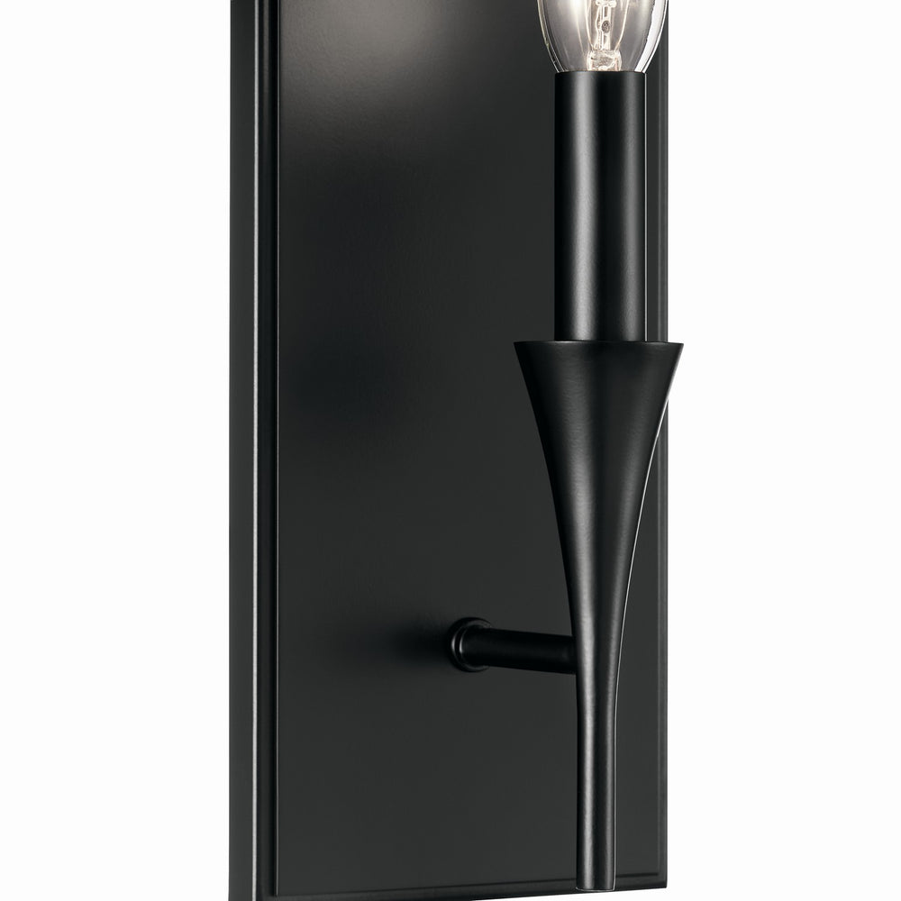 Kichler Canada - 52694BK - One Light Wall Sconce - Alvaro - Black