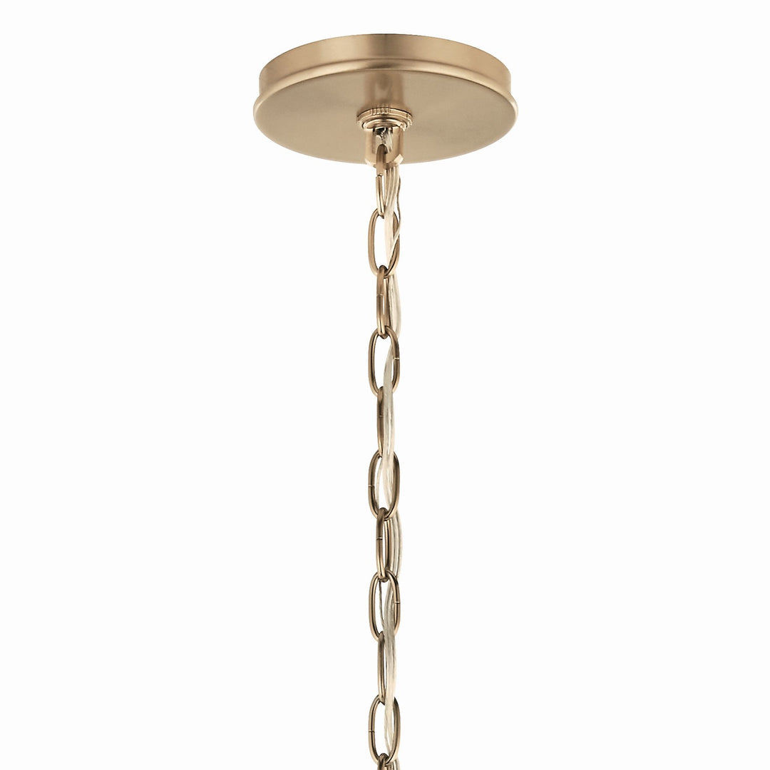 Kichler Canada - 52695CPZ - Six Light Chandelier - Malene - Champagne Bronze