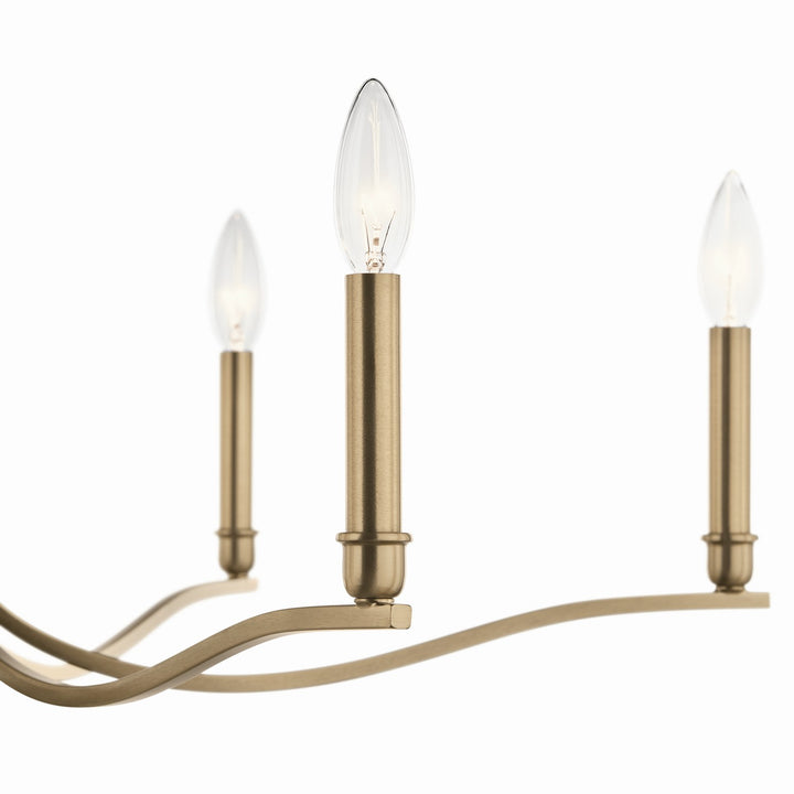 Kichler Canada - 52695CPZ - Six Light Chandelier - Malene - Champagne Bronze
