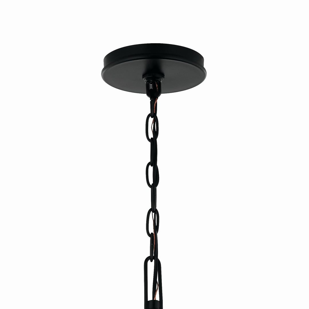 Kichler Canada - 52696BK - Six Light Chandelier - Malene - Black