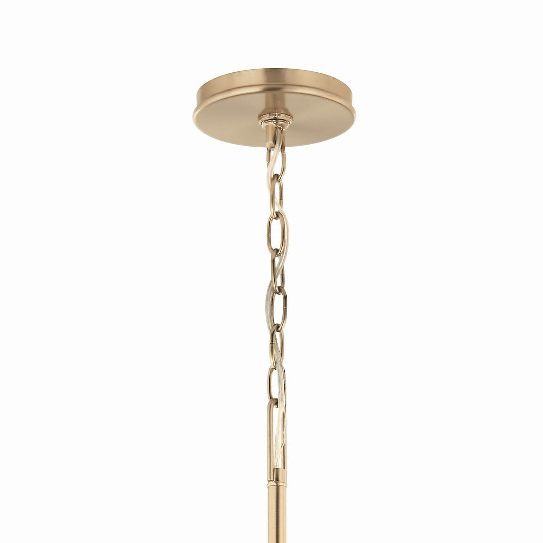 Kichler Canada - 52696CPZ - Six Light Chandelier - Malene - Champagne Bronze