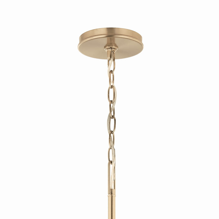 Kichler Canada - 52696CPZ - Six Light Chandelier - Malene - Champagne Bronze