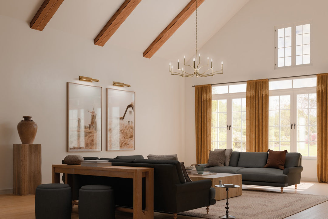 Kichler Canada - 52698CPZ - 14 Light Chandelier - Malene - Champagne Bronze