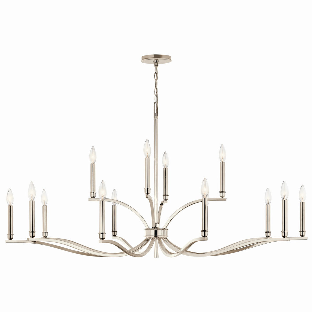 Kichler Canada - 52698PN - 14 Light Chandelier - Malene - Polished Nickel
