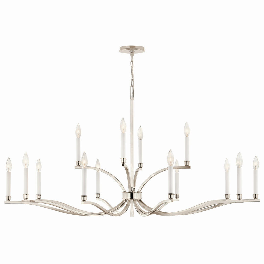 Kichler Canada - 52698PN - 14 Light Chandelier - Malene - Polished Nickel