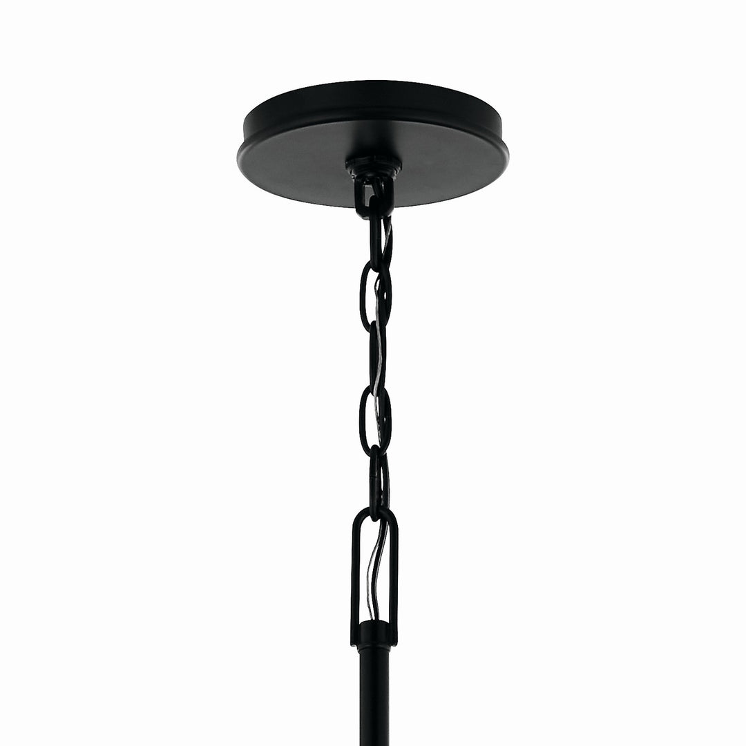 Kichler Canada - 52699BK - Eight Light Foyer Chandelier - Malene - Black